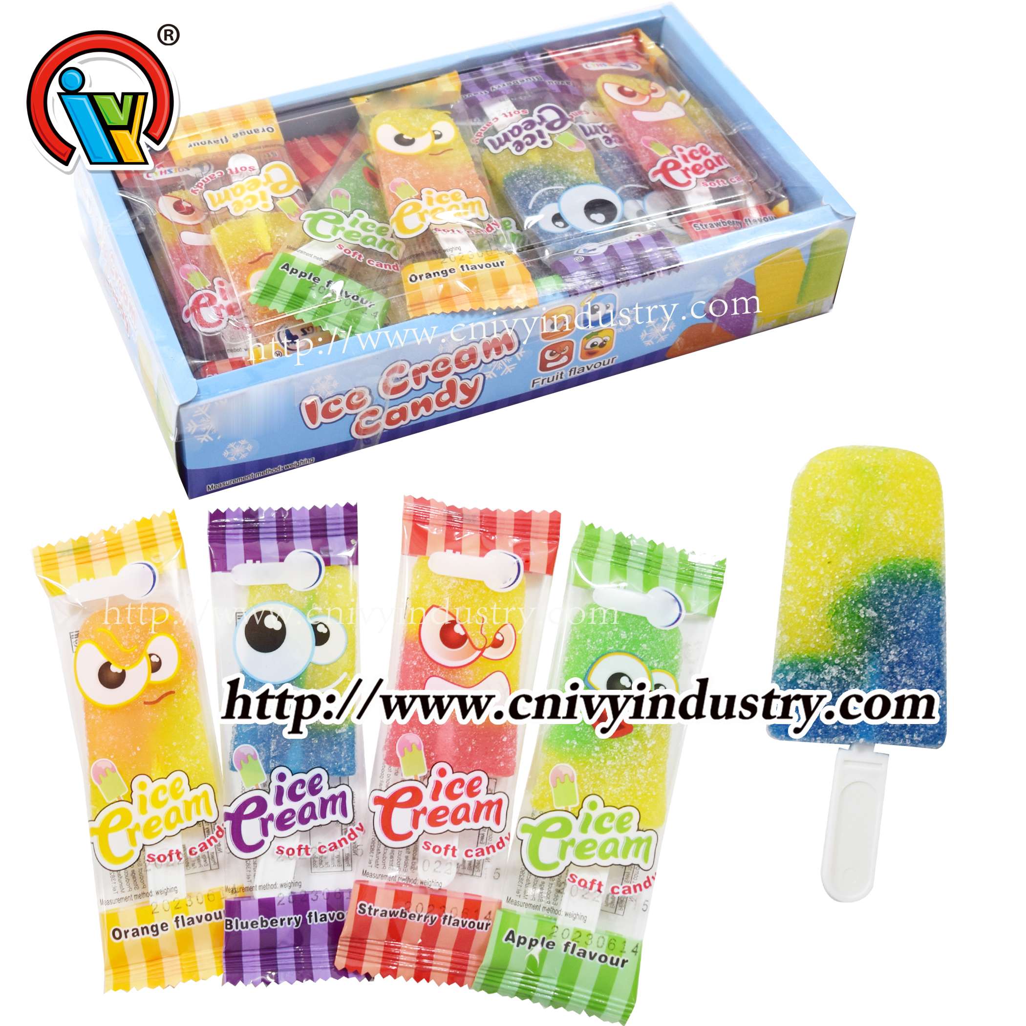 vente en gros forme de crème glacée halal gommeuse sucette bonbon sucré vente en gros forme de crème glacée halal gommeuse sucette bonbon sucré