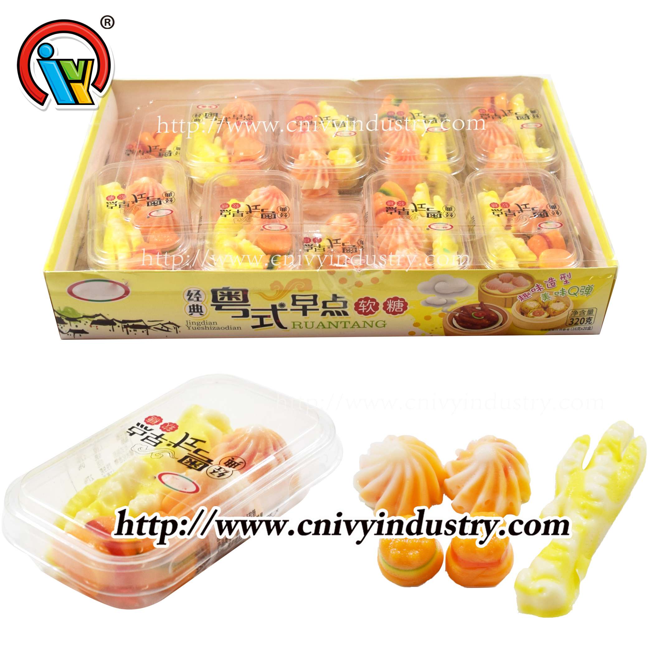 vente en gros assortiment de collations bonbons gélifiés sucrés