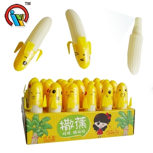 Bonbons aigres liquides en forme de banane