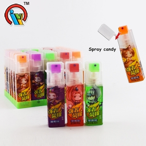 bonbon liquide en spray fruité en forme de briquet