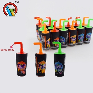 bonbon liquide en spray fruité en forme de cola