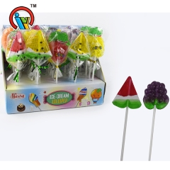 bonbons durs en forme de fruit