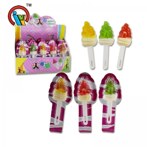 forme de torche sucette fruitée bonbons durs