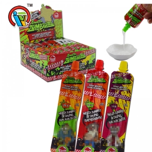 fournisseur de bonbons de confiture de bonbons liquides de dentifrice saveur fruitée