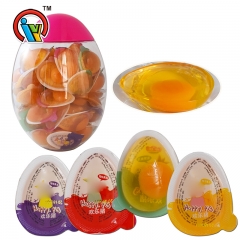 bonbons à la gelée en forme d'oeuf