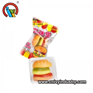 Bonbons gommeux hamburger de bon goût direct d'usine à vendre