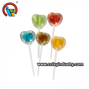 bonbon sucette 5 en 1 fruité coeur à coeur