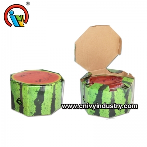 gelée en forme de tranche de fruits