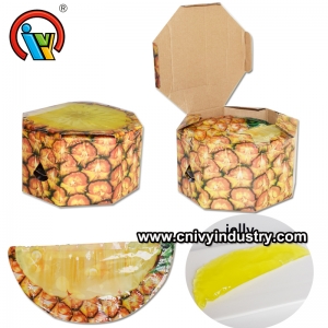 gelée en forme de tranche de fruits