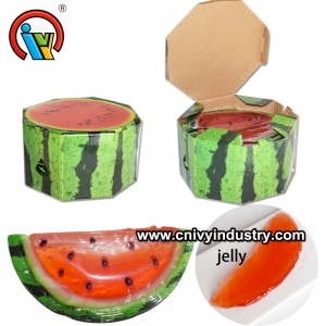gelée en forme de tranche de fruits