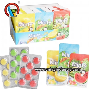 2019 bonbons durs fruités sucrés à vendre