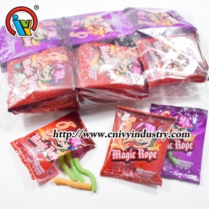 bonbons de corde gommeuse fruitée à vendre