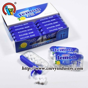bonbons en comprimés sans sucre saveur citron