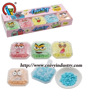 bonbons gélifiés aigre-doux au goût de fruits