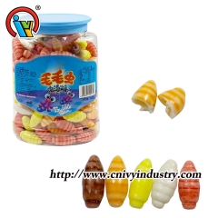 chewing bubble gum