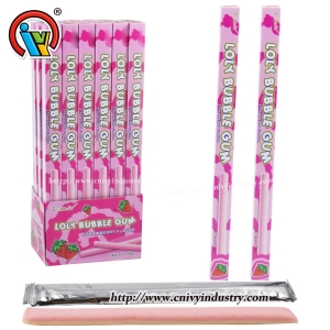 Chine fabricant de chewing-gum à bulles à long bâton