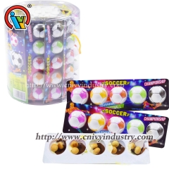 bonbons au biscuit au chocolat de football