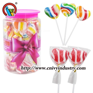 bonbons durs sucette de forme différente