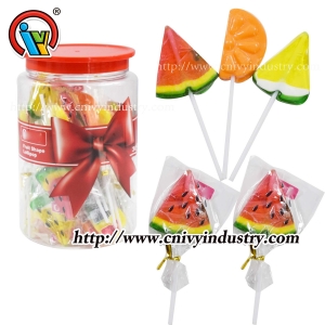bonbons durs sucette de forme différente