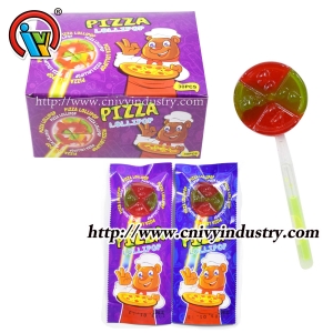 vente en gros bonbon léger en forme de pizza