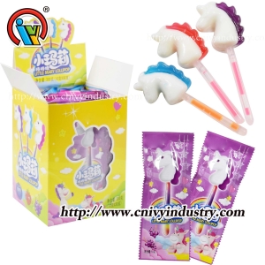 Bonbons personnalisés en forme de licorne en forme de licorne