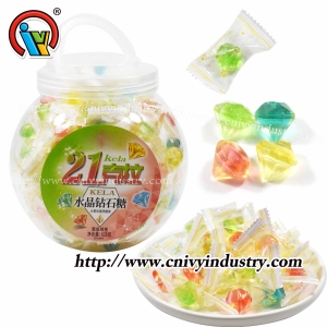 Bonbons durs en forme de diamant bonbons doux