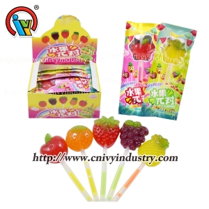 Glow stick sucette bonbon forme de fruit sucette légère bonbon