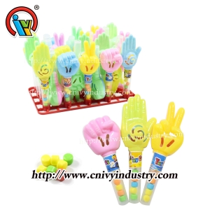 Jouet bonbons anneau en plastique cloche jouet bonbons en gros