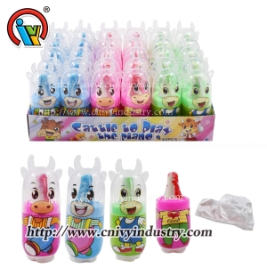 Bonbons pour mamelons avec des bonbons en poudre aigre