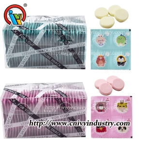 Bonbons pressés en tablette secs manger des bonbons pressés