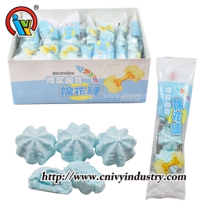 Bonbons à la guimauve avec confiture de fruits