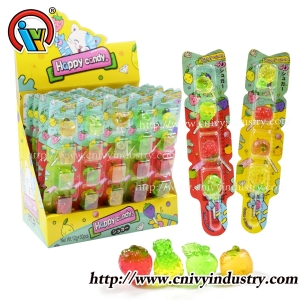 Bonbons durs en forme de fruits prix d'usine