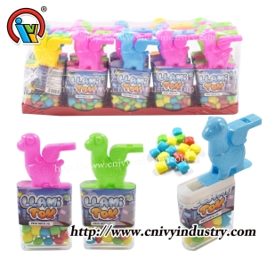 Bonbons en forme de sifflet en forme d'alpaga pour les enfants