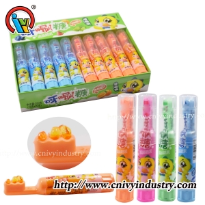 confiture de bonbons liquide brosse à dents