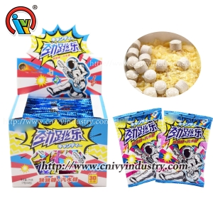 faire éclater des bonbons avec des bonbons pressés
