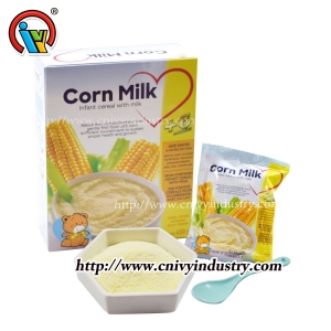 céréales pour bébés avec du lait aliments pour bébés lait de maïs en poudre

