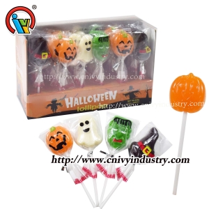 bonbon dur sucette halloween
