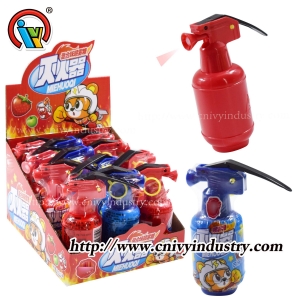 Bonbons en spray liquide pour extincteur
