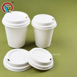 Tasses à café biodégradables avec couvercles