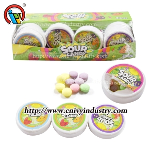 Bonbons comprimés acidulés
