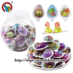 Bonbon gommeux en forme de dinosaure
