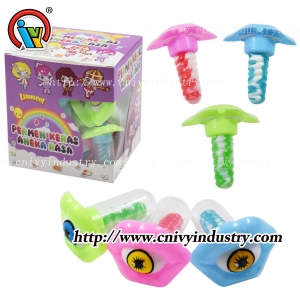 Bonbon sucette téton drôle d'œil