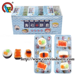 Bonbons gélifiés 3 en 1 pour sushis