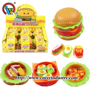 Bonbons gélifiés bento hamburger OEM