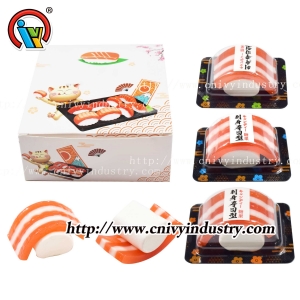 Fournisseur chinois de bonbons gélifiés pour sushis avec guimauve