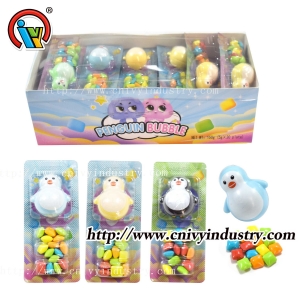 Jouet gobelet pingouin avec bonbons