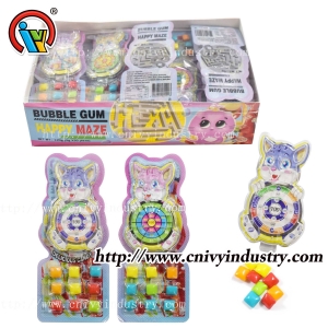 Jouet labyrinthe joyeux avec du chewing-gum