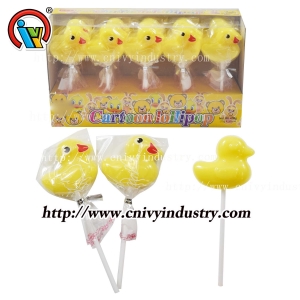 Fournisseur de bonbons sucettes en forme de canard animal