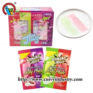Bonbons gélifiés aux fruits halal 2 en 1