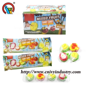 Fabricant de bonbons gélifiés en forme de fruits 4 en 1